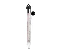 Thermomètre à sucre en verre et acier inoxydable température maximum 200°C