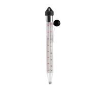 Thermomètre à sucre en verre et acier inoxydable température maximum 200°C