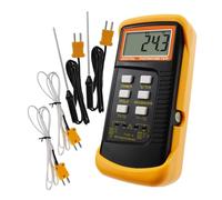Thermomètre à thermocouple précis avec 4 sondes à thermocouples