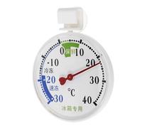 Thermomètre à Ventouse en Plastique pour Réfrigérateur et Congélateur | Cadran Rond, Plage de Mesure de 30 à 40 °c, Installation Simple, Suivi des Variations Thermiques Cuisine