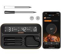 Thermomètre à viande sans fil, 4 sondes, connectivité WiFi et Bluetooth, 2 sondes