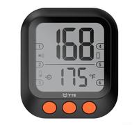 Thermomètre à viande sans fil avec deux sondes de température, paramètres de barbecue multi-modes, charge rapide, personnalisation de l'application et prise en charge de plusieurs sondes