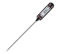 Thermomètre à viande - Thermomètre à viande - Thermomètre alimentaire - Thermomètre numérique pour la cuisson des aliments - Thermomètre pour barbecue, barbecue, fumeur, huile, rôti, bonbons, etc
