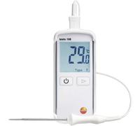 Testo Thermomètre agroalimentaire 108 – sonde raccordable d'immersion T/K, -50 à +300 °C