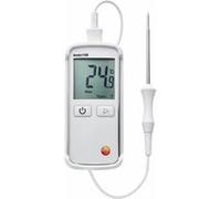 Testo Thermomètre agroalimentaire 108 – sonde raccordable d'immersion T/K, -50 à +300 °C