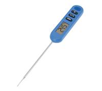 Thermomètre Alimentaire étanche Pour Bougie Liquide D'eau Et Thermomètre à Viande Numérique De Cuisson(bleu)