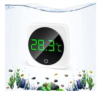 Thermomètre Aquarium,écran Tactile,Capteur de Température Précis pour Aquarium,Thermomètre D'eau,économie D'énergie et Thermomètre D'aquarium Autocollant pour Poissons et Animaux Aquatiques
