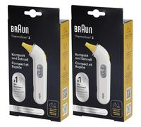 Thermomètre auriculaire compact ThermoScan® 3 de Braun 2x1 pc(s)