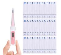 Thermomètre Auriculaire et Rectal - Couvertures Jetables pour Thermomètre Médical, Compatibles avec les Thermomètres Braun - Pratique et Sûr pour les Bébés