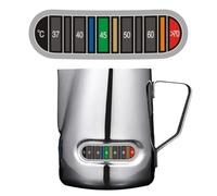 Thermomètre Autocollant Bouteille - Papier | Bandelette Température Espresso Indicateur Thermique Adhésif Sensible À La Chaleur Pour Biberon Café Brassage Boisson