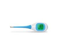Thermomètre avec grand écran éclairé FT09 Bleu-Blanc