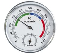 Thermomètre avec hygromètre 8,5 cm