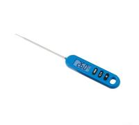 Thermomètre avec sonde de 130 mm, plage de -50 °C à 300 °C, résolution de 0,1 °C pour la cuisson, la viande grillée, température du lait, plastique ABS, modes Celsius/Fahrenheit, noir (bleu)