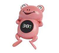 Thermomètre Baby Bath Baby - Thermomètre À Eau Numérique Rechargeable | Conception De Grenouilles De Dessin Animé Avec Une Puissance Tactile, La Charge De Type C Et L'affichage Étanche | Baignoire De