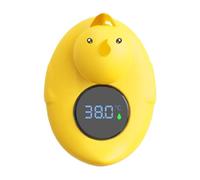 Thermomètre Bain Bébé Canard Rechargeable | Sonde Température Eau Magnétique avec Alerte Chaud Froid | Jouet Flottant Étanche pour Nouveaux Parents Douche Piscine