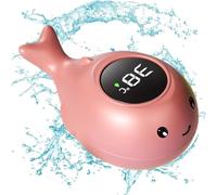 Thermomètre Bain Bebe | Thermomètre De Bain Pour Bébé Sécurité | Thermomètres De Baignoire À LED Numériques À Jouet Flottant | Thermomètre De Bain En Forme Baleine Mignonne