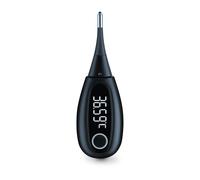 Beurer Thermomètre basal connecté OT 30, Bluetooth, appli ovulation et planification grossesse, Noir