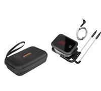 Thermomètre BBQ sans fil Bluetooth, double sonde, affichage LED, compatibilité avec Smart App , 2X avec une housse