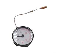 Thermomètre capillaire pour machine à café 55 mm 0-80 °C rapide pour une réponse en temps réel Surveillance des pièces Espresso Accessoires de rechange Noir (C)