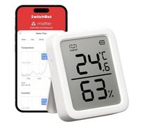 Thermomètre connecté intérieur puce suisse, contrôle APP Bluetooth hub requis WiFi maison serre usage professionnel moderne