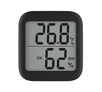 Thermomètre d ' ambiance Hygromètre d ' intérieur Jauge d ' humidité Mete Température et moniteurs numériques pour le bureau à domicile Thermomètre d ' intérieur pour la maison