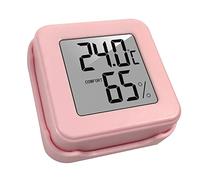 Thermomètre d ' intérieur de jauge d ' hygromètre numérique, compteur d ' humidité extérieure de température de moniteur LCD pour le thermomètre intérieur extérieur de serre d ' humidificateurs