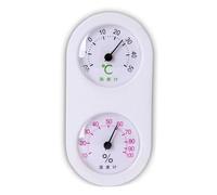 Thermomètre d ' intérieur hygromètre analogiques à affichage mécanique thermo-hygromètre 2 en 1 moniteur de température et d ' humidité jauges thermomètre analogique