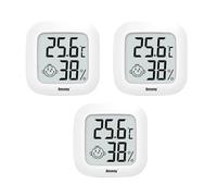 Thermomètre d'ambiance,Hygromètre numérique d'humidité intérieure | Jauge précise de capteur d'humidité de la température pour le bureau de la chambre de bébé à effet de serre