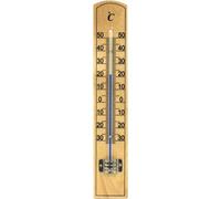 Thermomètre d'ambiance Mini II 1208, 200x35 mm, bois