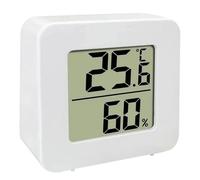 Thermomètre D'ambiance Numérique - Écran LCD, Hygromètre Électronique D'intérieur Avec Interrupteur De Température | Moniteur D'humidité Pour Camping-car, Garage, Cave À Vin, Congélateur, Entrepôt