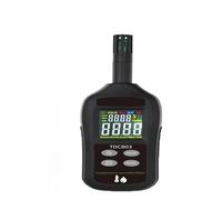 Thermomètre d'ambiance, Testeur Électronique De Température Et D'humidité À Affichage Numérique, Avec Écran Couleur, Ampoule Sèche Portative, Point Rosée Humide Bureau de serre à domicile