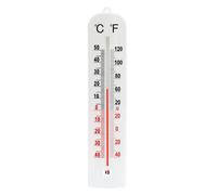 Thermomètre d'ambiance Ukal Blanc 28 cm