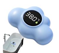 Thermomètre de bain - 6,3 x 11,42 x 5,51 en forme de imperméable à l'eau jauge de température numérique LED affichage Bath Water Sensor Toy Safe Home Bathroom Spa Tool | Moniteur de température
