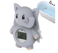 Thermomètre de Bain Bébé Éléphant Numérique - Thermomètre Intelligent pour le Bain et la Douche | Pour Piscine et Activités Extérieures