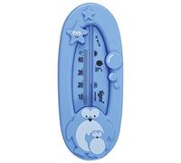 Thermomètre de bain bleu/corail - Tigex