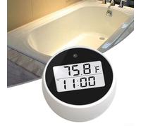 Thermomètre de bain de glace, thermomètre de température d'eau pour bain de glace, minuterie automatique avec alarme, design flottant -20 à 70 °C, pour la natation en hiver et la récupération de