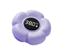 Thermomètre de bain en forme de fleur de dessin animé - Détecteur de température d'eau - Jouet flottant