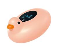Thermomètre de bain pour avec dessin animé, compteur flotteur électronique précis pour batte, thermomètre de bain avec motif d'animaux, pour douche, piscine, parents, parents, mère, fille