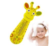 Thermomètre de bain pour bébé - 15 cm ABS, jouet flottant girafe, jauge de température de l'eau pour bébé | Parfait pour le temps de sécurité, le testeur, le confort
