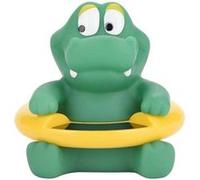 Thermomètre de Bain pour Bébé avec Affichage Digital Crocodile Sans Pile VP Santé Vert Vert