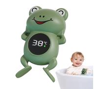 Thermomètre de bain pour bébé : moniteur de température d'eau numérique flottant, outil de sécurité pour bain d'enfant | Écran LCD imperméable avancé, mises à jour de la température en temps