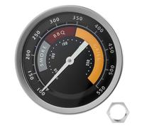Thermomètre de barbecue 3695528R06 pour fumoir Oklahoma Joe's - Thermomètre de barbecue pour fumoir et barbecues à gaz au charbon de bois - Accessoires de 13/16" (1 pièce)