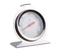 Thermomètre de barbecue et de four en acier inoxydable - Thermomètre pour cuisine, barbecue, fumoir - Affichage magnétique de la température pour rôtir, cuisiner, cuire au four, fumer et barbecue