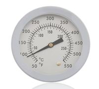 Thermomètre de Barbecue, Thermomètre de Cuisson Analogique pour Barbecue Charbon de Bois Fumoir, 0°C à 300°C