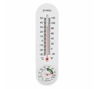 Thermomètre De Chambre Intérieur - Humidité Intérieure 2 Pouces 2 En 1 | Thermomètres Hygromètres | Gauge Compteur Avec | Celsius | Supplies De Jauge Portable Pour Le Patio, Le Terrain, La Cave, Le Ja