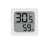Thermomètre de chambre numérique - Moniteur d'humidité intérieur, thermomètre portable | Humidimètre intérieur précis, Humidimètre domestique, capteur d'humidité alimenté par piles pour dortoir