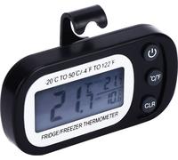 Thermomètre de congélateur moins 20 à 50 �� Grand écran LCD K��réfrigérateur IPX3 étanche avec support magnétique