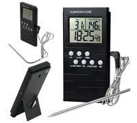 Thermomètre de cuisine LCD avec une sonde de 95 cm jusqu'à 300 ° C pour la viande