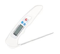 Thermomètre de cuisine pliable de haute précision pour four, friture, soupe au lait de viande et tests de température de boisson, thermomètre alimentaire numérique pliable