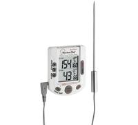 Thermomètre de cuisine TFA Dostmann 14.1503 température du four et à coeur, avec écran tactile, avec minuteur, alarme 1 pc(s)